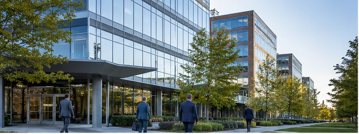Corporate office campus near Walmart Home Office in Bentonville